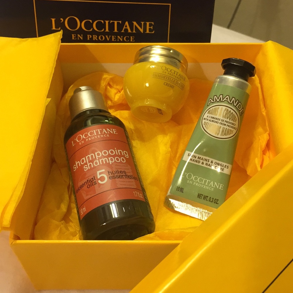 L’occitane gift set